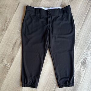 Champro Triple Crown Knicker Softball Baseball Pants XL, Black